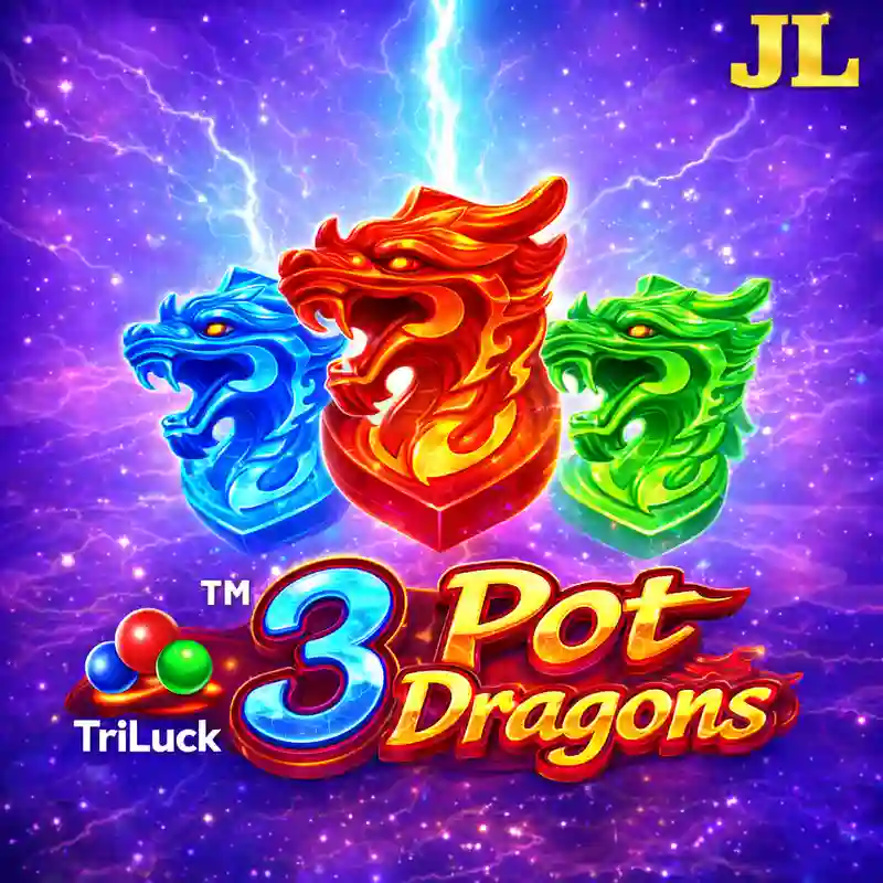 3 Pot Dragons Casino Game Banner